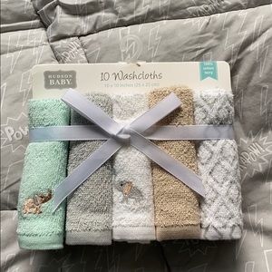 10 %100 Cotten Washcloths